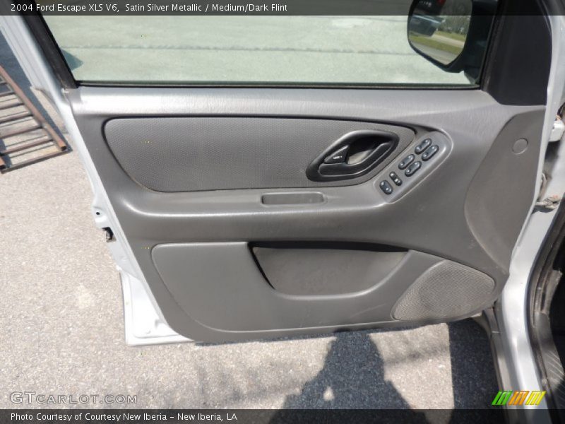 Satin Silver Metallic / Medium/Dark Flint 2004 Ford Escape XLS V6