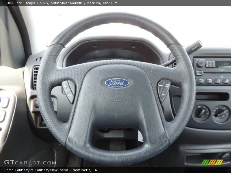 Satin Silver Metallic / Medium/Dark Flint 2004 Ford Escape XLS V6