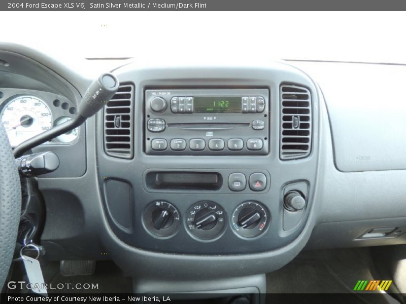 Satin Silver Metallic / Medium/Dark Flint 2004 Ford Escape XLS V6