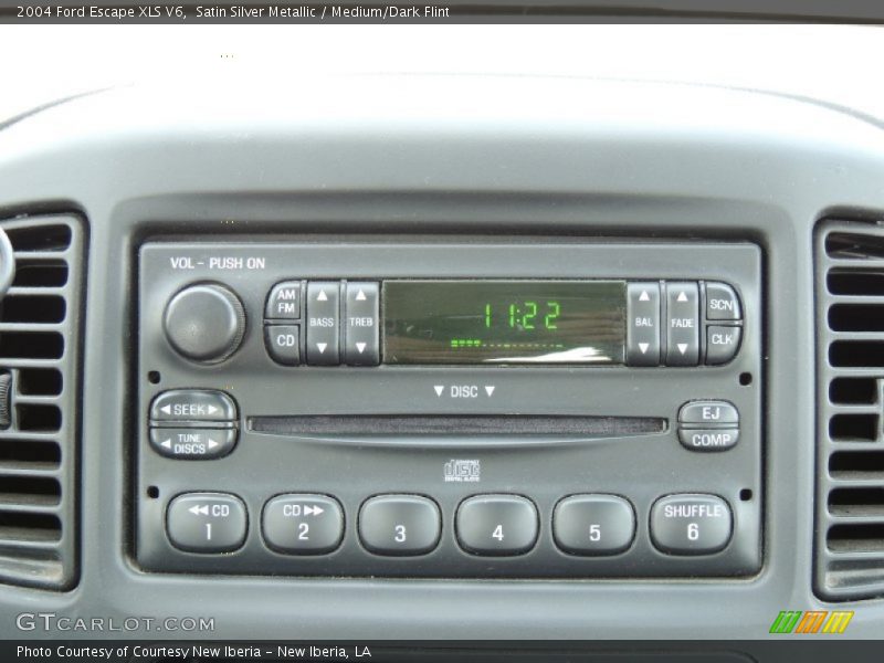 Satin Silver Metallic / Medium/Dark Flint 2004 Ford Escape XLS V6