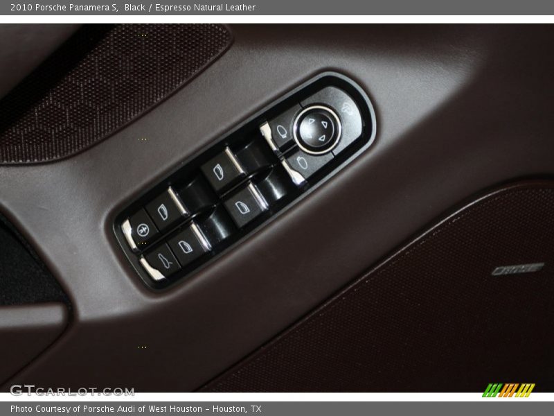 Black / Espresso Natural Leather 2010 Porsche Panamera S