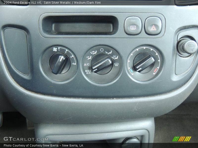 Satin Silver Metallic / Medium/Dark Flint 2004 Ford Escape XLS V6