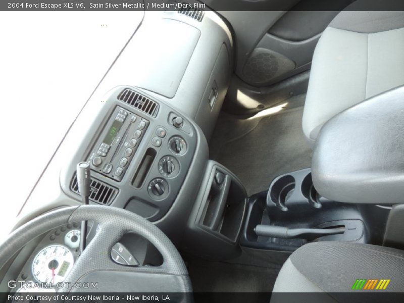 Satin Silver Metallic / Medium/Dark Flint 2004 Ford Escape XLS V6