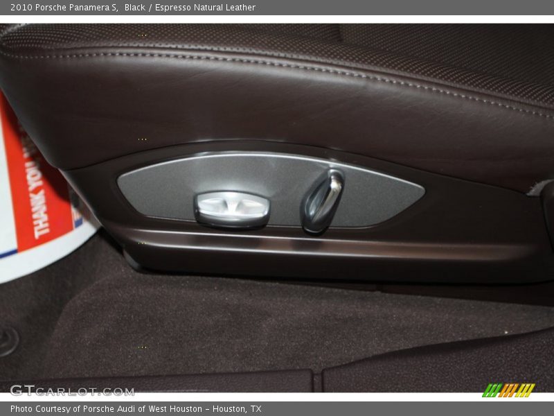 Black / Espresso Natural Leather 2010 Porsche Panamera S