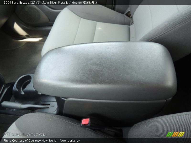 Satin Silver Metallic / Medium/Dark Flint 2004 Ford Escape XLS V6