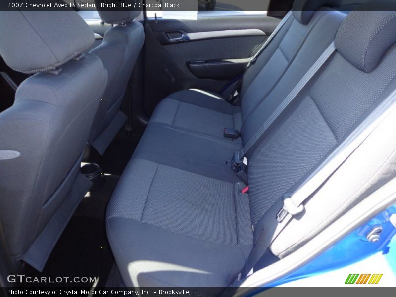 Bright Blue / Charcoal Black 2007 Chevrolet Aveo LS Sedan