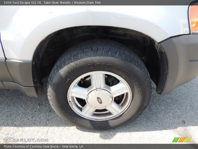 Satin Silver Metallic / Medium/Dark Flint 2004 Ford Escape XLS V6