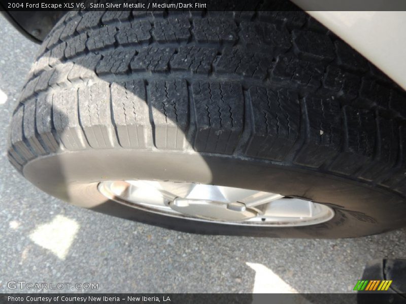 Satin Silver Metallic / Medium/Dark Flint 2004 Ford Escape XLS V6