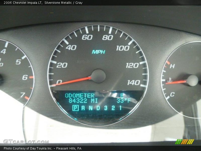 Silverstone Metallic / Gray 2006 Chevrolet Impala LT