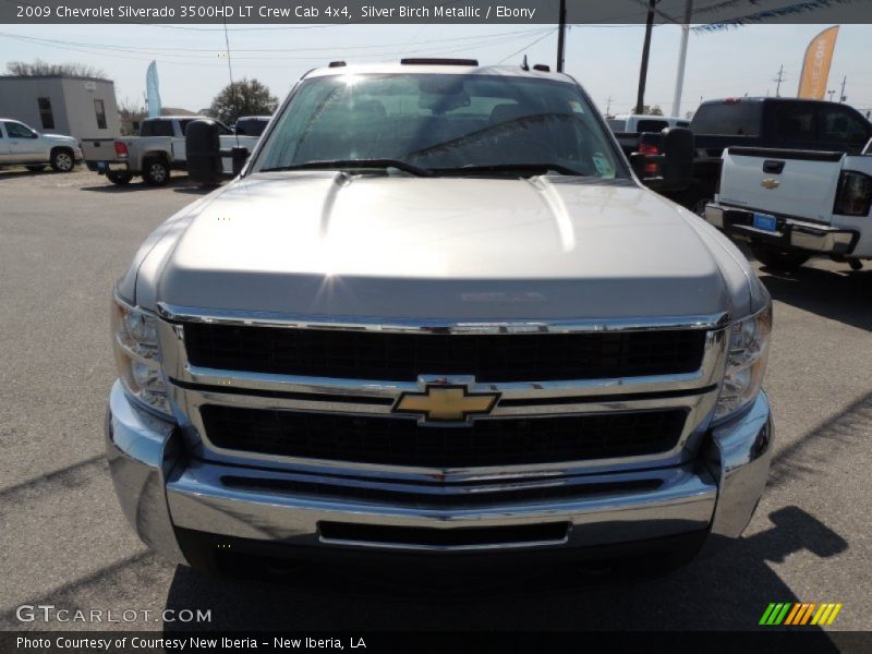 Silver Birch Metallic / Ebony 2009 Chevrolet Silverado 3500HD LT Crew Cab 4x4