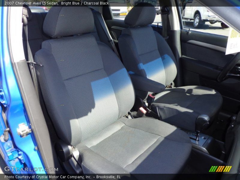 Bright Blue / Charcoal Black 2007 Chevrolet Aveo LS Sedan