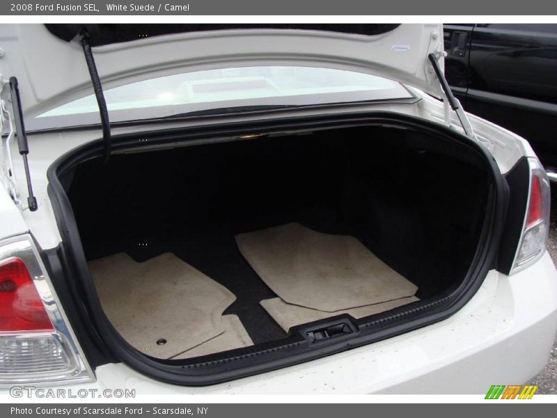 White Suede / Camel 2008 Ford Fusion SEL