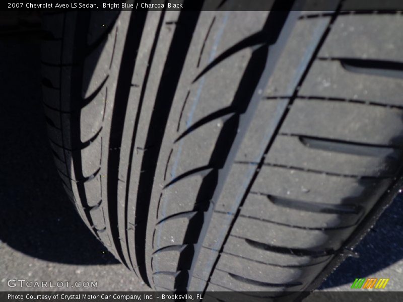 Bright Blue / Charcoal Black 2007 Chevrolet Aveo LS Sedan