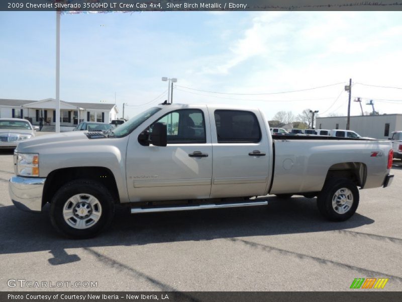  2009 Silverado 3500HD LT Crew Cab 4x4 Silver Birch Metallic