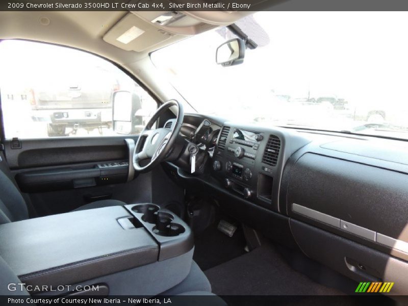 Silver Birch Metallic / Ebony 2009 Chevrolet Silverado 3500HD LT Crew Cab 4x4
