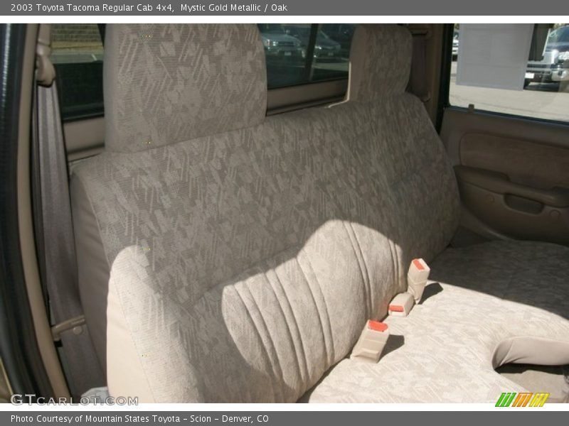 Mystic Gold Metallic / Oak 2003 Toyota Tacoma Regular Cab 4x4