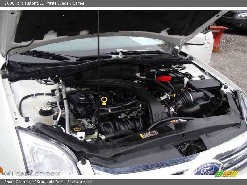 White Suede / Camel 2008 Ford Fusion SEL