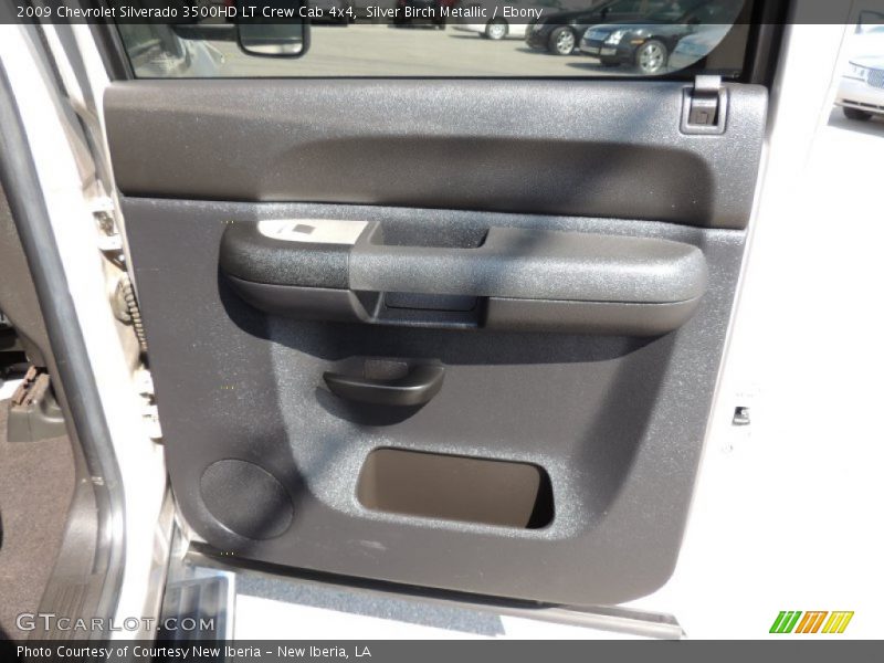 Silver Birch Metallic / Ebony 2009 Chevrolet Silverado 3500HD LT Crew Cab 4x4