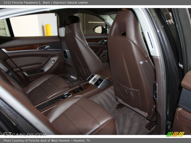 Black / Espresso Natural Leather 2010 Porsche Panamera S