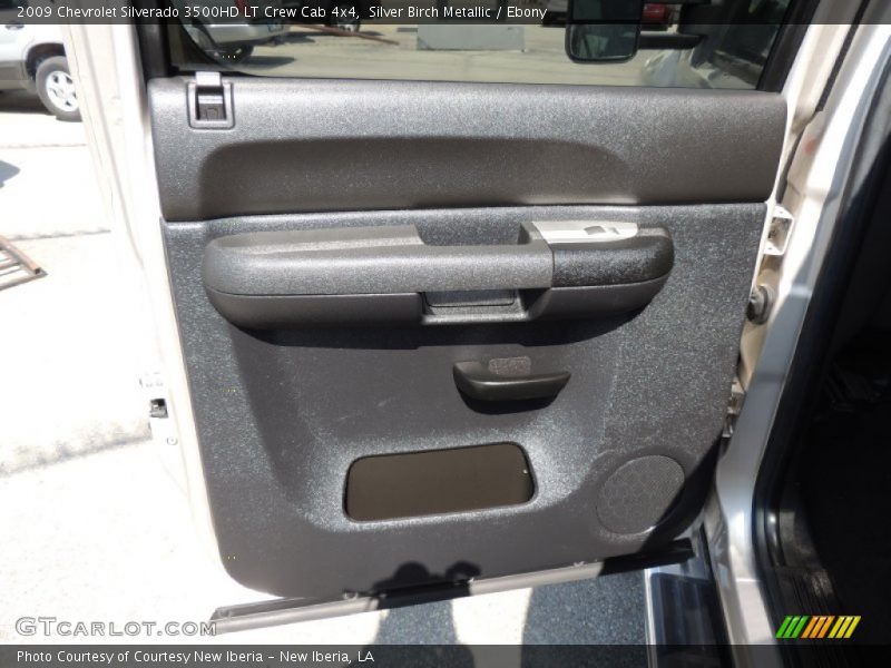 Silver Birch Metallic / Ebony 2009 Chevrolet Silverado 3500HD LT Crew Cab 4x4