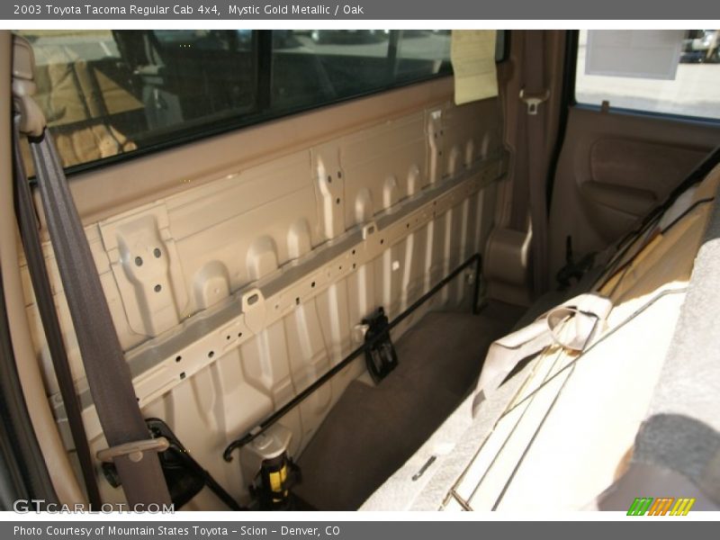 Mystic Gold Metallic / Oak 2003 Toyota Tacoma Regular Cab 4x4