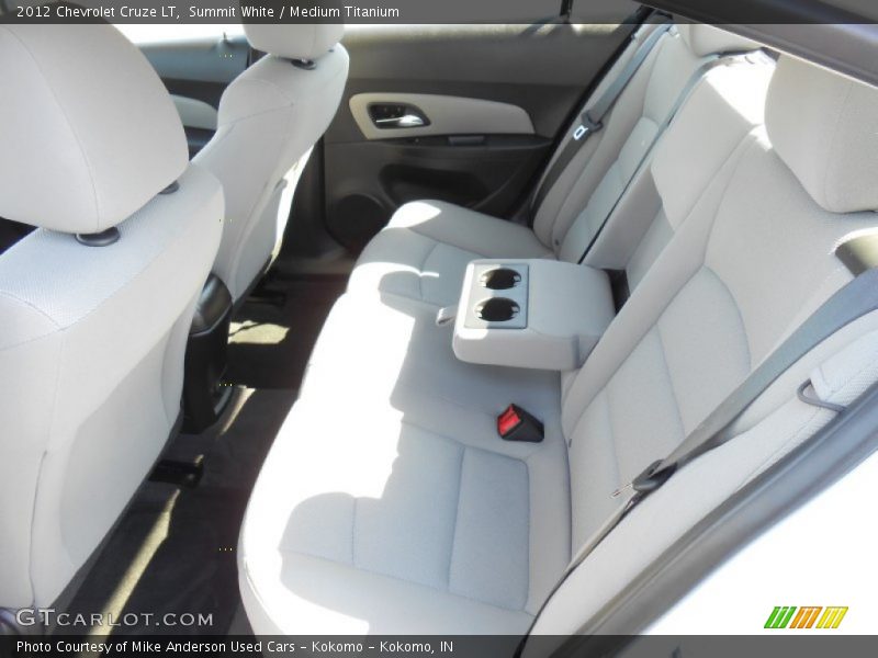 Summit White / Medium Titanium 2012 Chevrolet Cruze LT