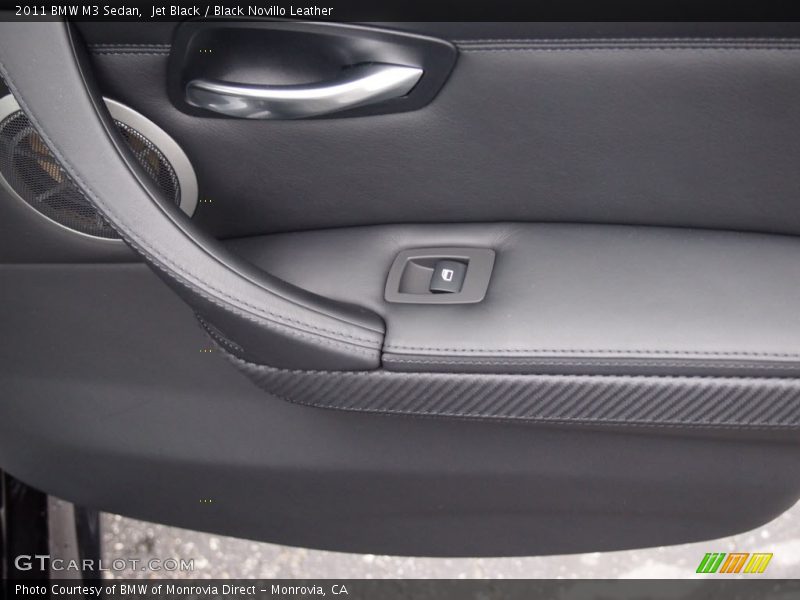 Jet Black / Black Novillo Leather 2011 BMW M3 Sedan