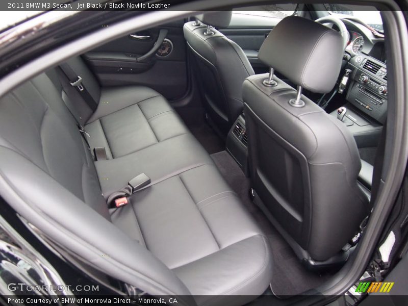 Rear Seat of 2011 M3 Sedan