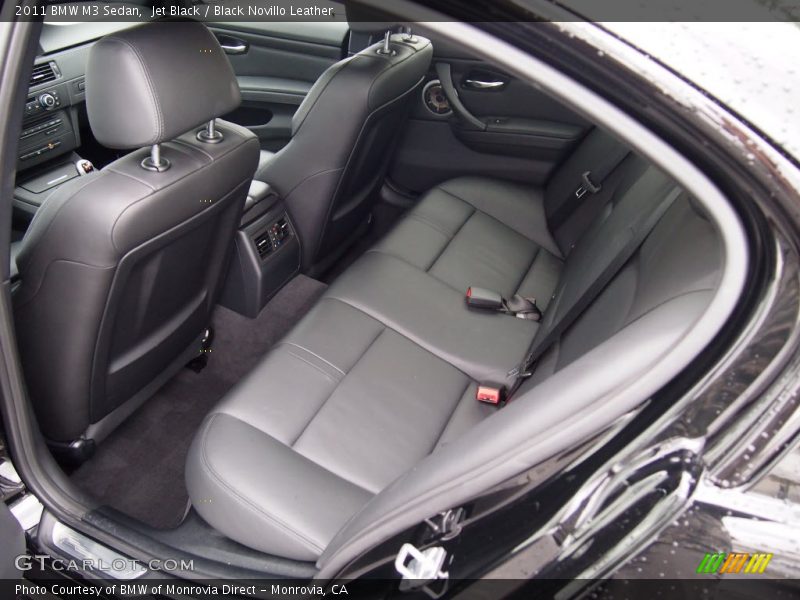 Rear Seat of 2011 M3 Sedan