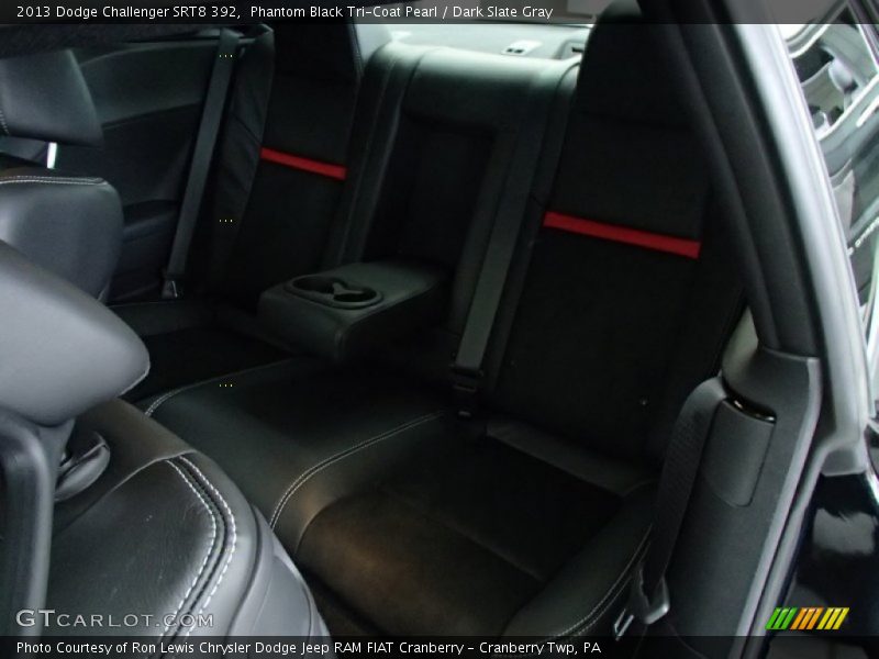 Phantom Black Tri-Coat Pearl / Dark Slate Gray 2013 Dodge Challenger SRT8 392