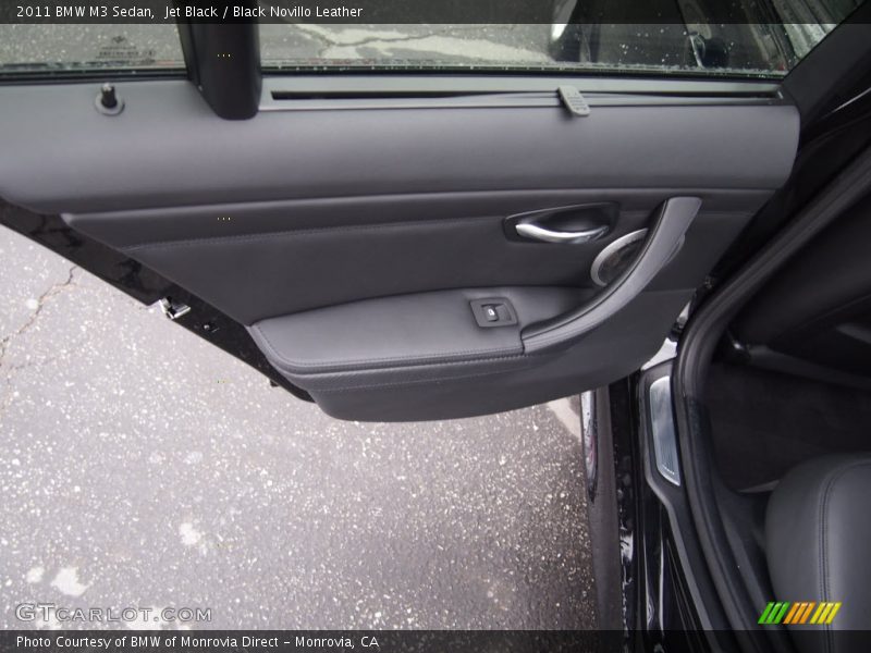 Jet Black / Black Novillo Leather 2011 BMW M3 Sedan