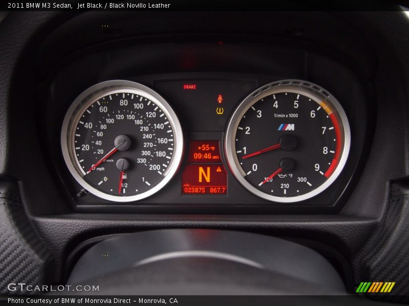  2011 M3 Sedan Sedan Gauges