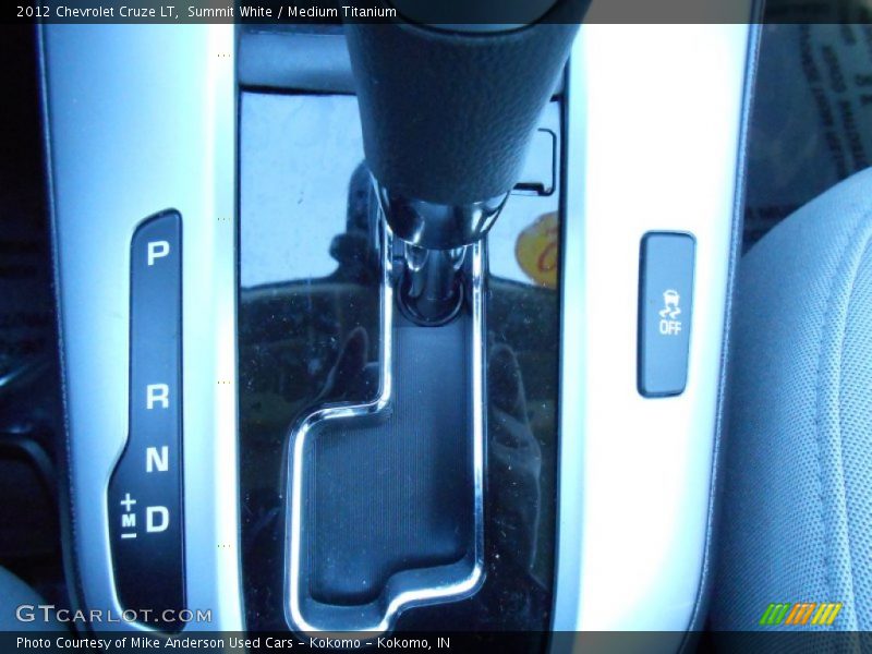 Summit White / Medium Titanium 2012 Chevrolet Cruze LT
