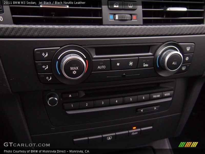 Controls of 2011 M3 Sedan