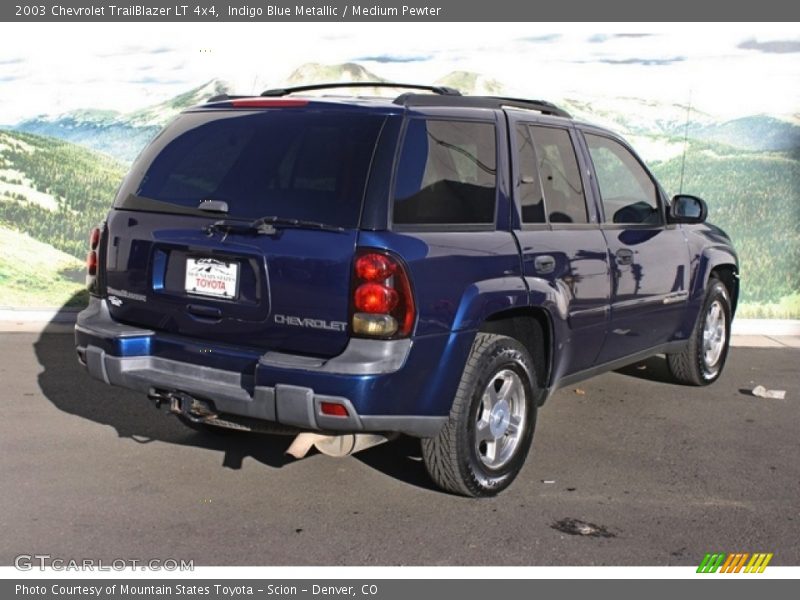 Indigo Blue Metallic / Medium Pewter 2003 Chevrolet TrailBlazer LT 4x4