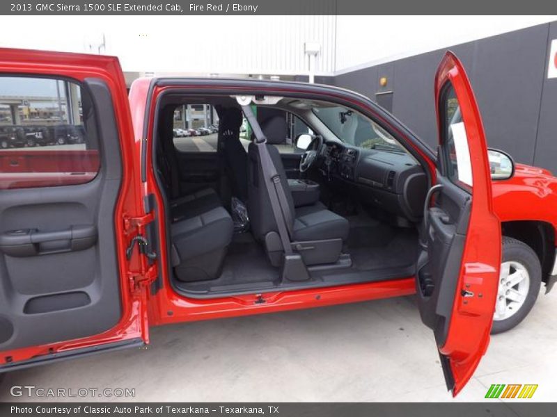 Fire Red / Ebony 2013 GMC Sierra 1500 SLE Extended Cab
