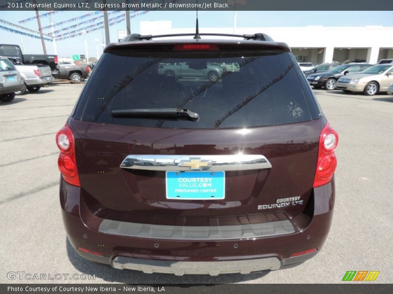 Espresso Brown Metallic / Brownstone/Jet Black 2011 Chevrolet Equinox LTZ