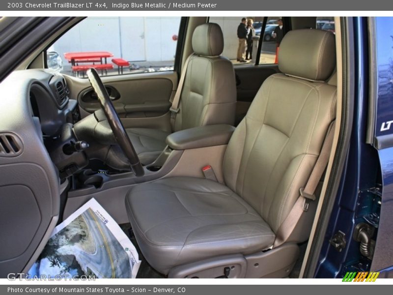 Indigo Blue Metallic / Medium Pewter 2003 Chevrolet TrailBlazer LT 4x4