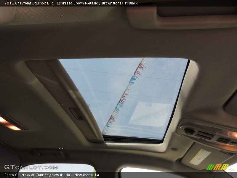 Espresso Brown Metallic / Brownstone/Jet Black 2011 Chevrolet Equinox LTZ