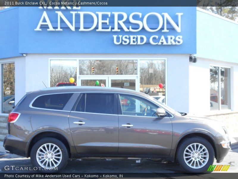 Cocoa Metallic / Cashmere/Cocoa 2011 Buick Enclave CXL