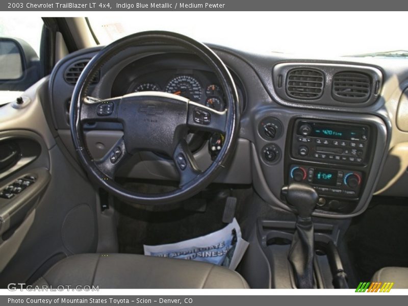 Indigo Blue Metallic / Medium Pewter 2003 Chevrolet TrailBlazer LT 4x4