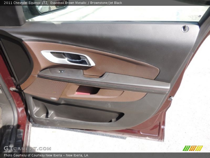 Espresso Brown Metallic / Brownstone/Jet Black 2011 Chevrolet Equinox LTZ