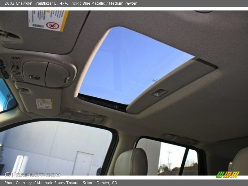 Indigo Blue Metallic / Medium Pewter 2003 Chevrolet TrailBlazer LT 4x4