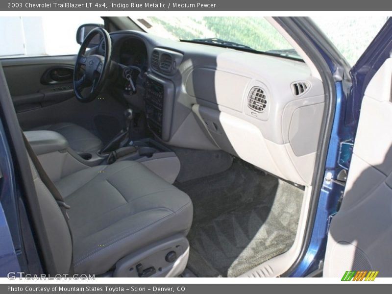 Indigo Blue Metallic / Medium Pewter 2003 Chevrolet TrailBlazer LT 4x4