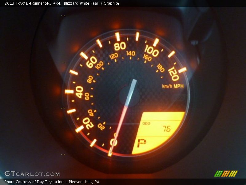 Blizzard White Pearl / Graphite 2013 Toyota 4Runner SR5 4x4