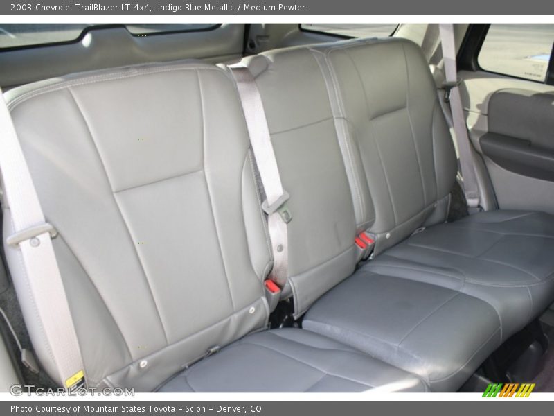 Rear Seat of 2003 TrailBlazer LT 4x4