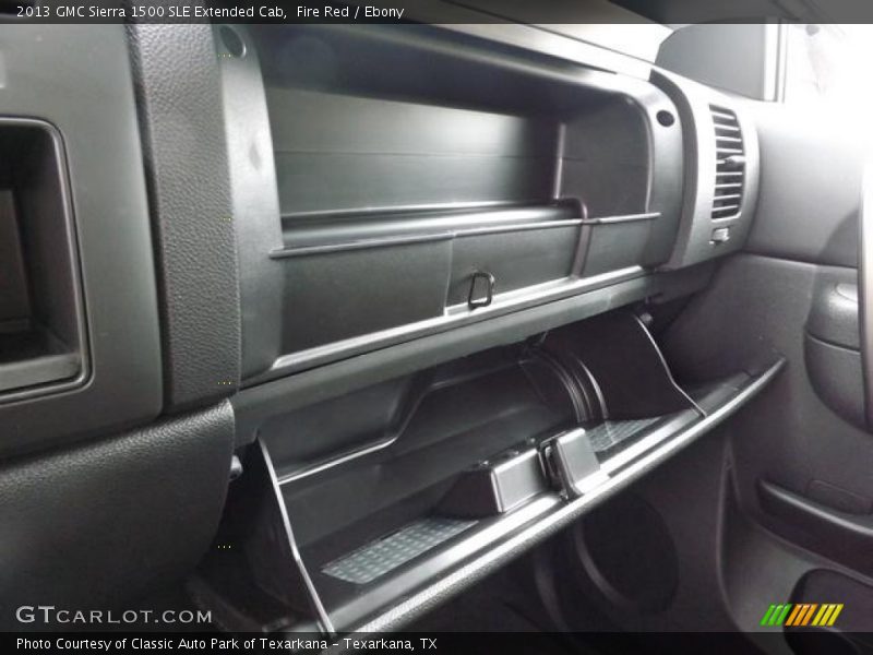 Fire Red / Ebony 2013 GMC Sierra 1500 SLE Extended Cab