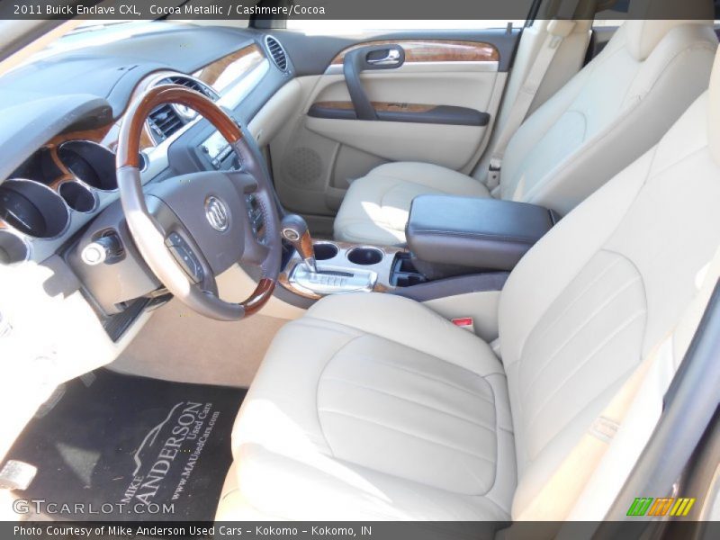 Cocoa Metallic / Cashmere/Cocoa 2011 Buick Enclave CXL
