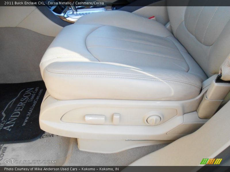 Cocoa Metallic / Cashmere/Cocoa 2011 Buick Enclave CXL