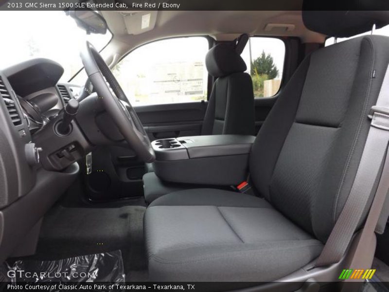 Fire Red / Ebony 2013 GMC Sierra 1500 SLE Extended Cab